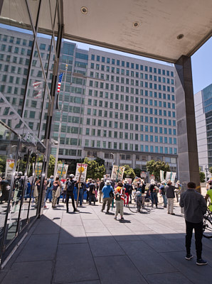 Stop Line 3 Activists Rally At US Army Corps Of Engineers Office:July 16th, 2021